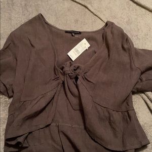olive green blouse